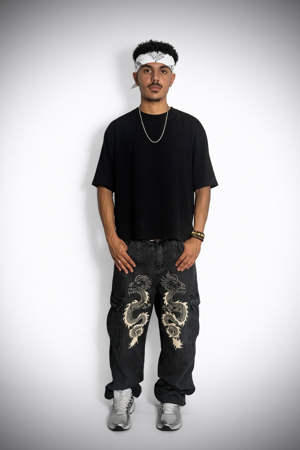 Divine Dragon Denim—Men