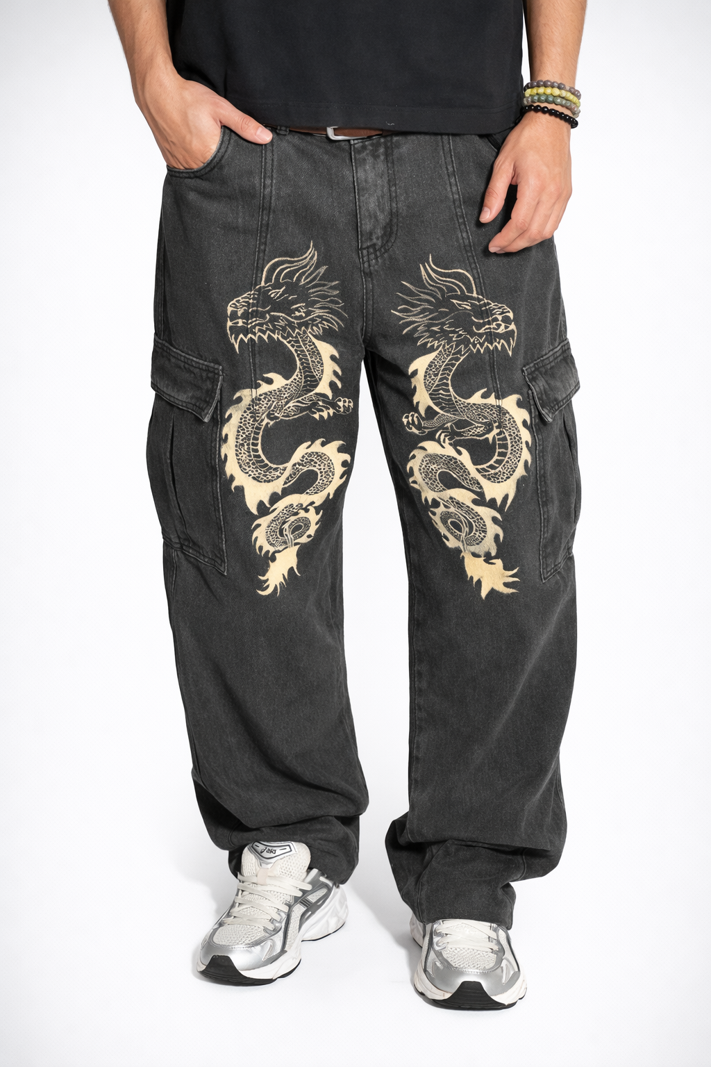 Divine Dragon Denim—Men